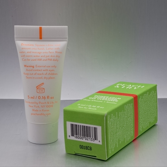 5 For $25 Item🌸 Peach & Lily Power Calm Hydrating Gel Cleanser - Picture 2 of 2
